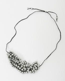 【CO STARRING】ボリュームコットンパールネックレス