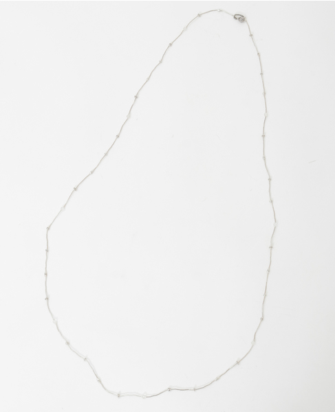 【CO STARRING】パーツミックス ロングネックレス 詳細画像 シルバー 5