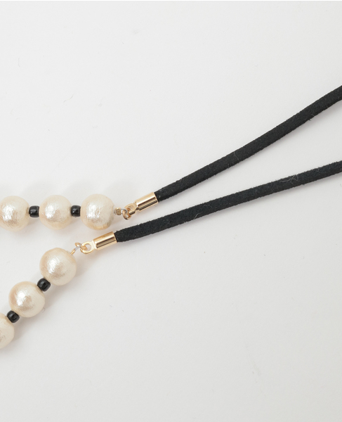 【CO STARRING】コンパクトチョーカー 詳細画像 ホワイト×ブラック 5