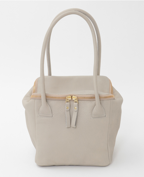 【Ampersand/アンパサンド】ジップレザーボストンバック 詳細画像 サンドベージュ 1