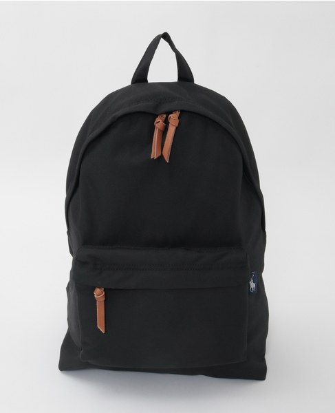【POLO RALPH LAUREN/ポロラルフローレン】レザートリムバックパック 詳細画像 ブラック 1