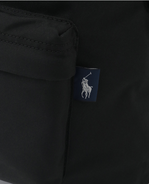 【POLO RALPH LAUREN/ポロラルフローレン】レザートリムバックパック 詳細画像 ブラック 5