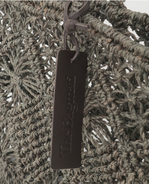 【Bagmati/バグマティ】アバカ　カゴトートバック中 詳細画像 チョコ 4