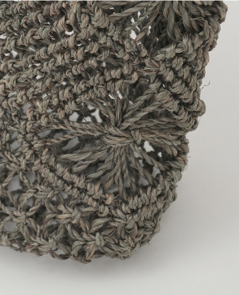 【Bagmati/バグマティ】アバカ　カゴトートバック中 詳細画像 チョコ 5