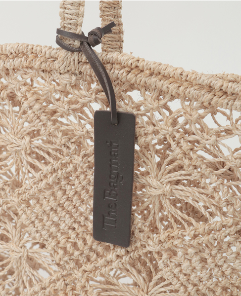 【Bagmati/バグマティ】アバカ　カゴトートバック大 詳細画像 ナチュラル 4