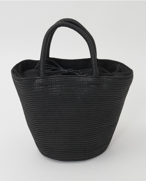 【テーパードコロールバッグ】 詳細画像 ブラック 3