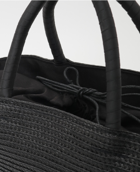 【テーパードコロールバッグ】 詳細画像 ブラック 5