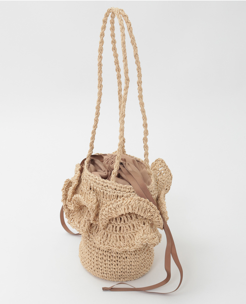 フリルショルダーバッグ 詳細画像 ナチュラル 2