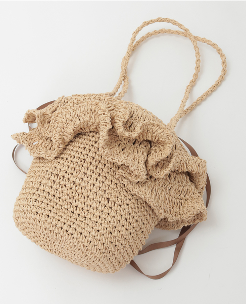 フリルショルダーバッグ 詳細画像 ナチュラル 4