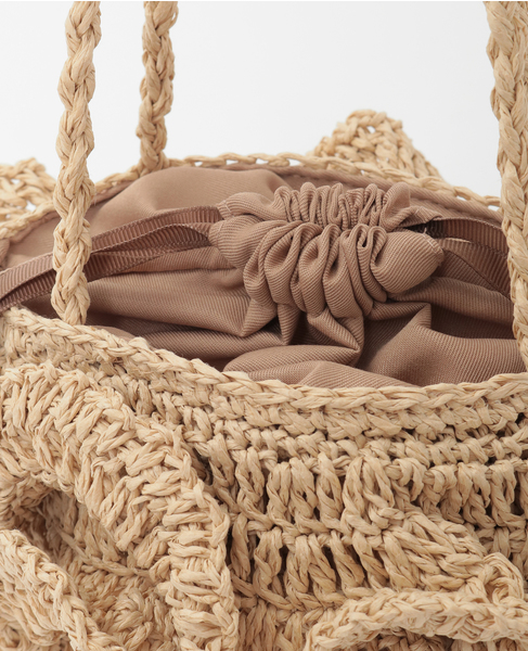 フリルショルダーバッグ 詳細画像 ナチュラル 5