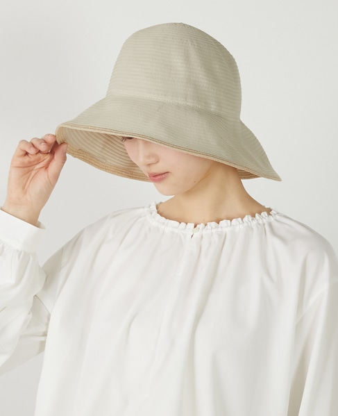 【グログランテープハット】 詳細画像 ベージュ 3