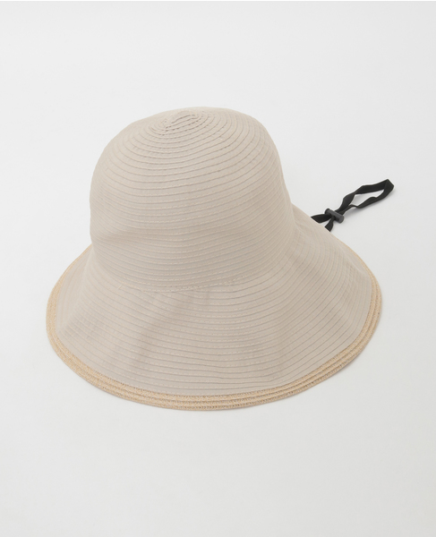 【グログランテープハット】 詳細画像 ベージュ 6