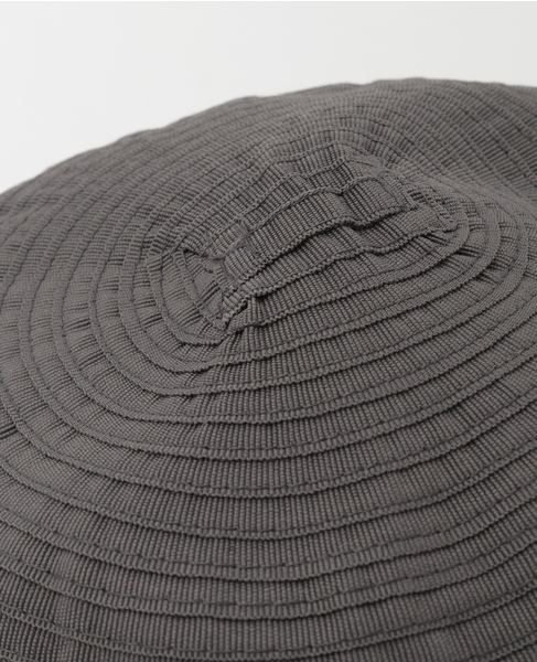 【グログランテープハット】 詳細画像 ダークグレー 10