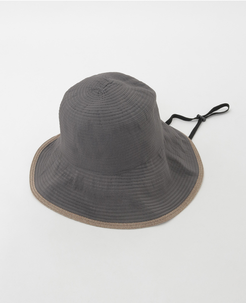 【グログランテープハット】 詳細画像 ダークグレー 7