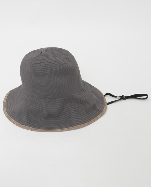 【グログランテープハット】 詳細画像 ダークグレー 8