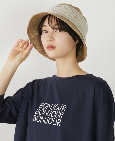 【クリップ付き切替ハット】 詳細画像 ホワイト 2