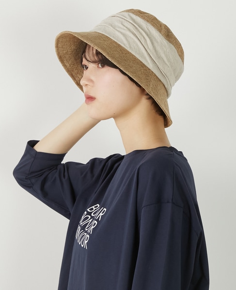 【クリップ付き切替ハット】 詳細画像 ホワイト 3