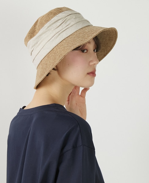 【クリップ付き切替ハット】 詳細画像 ホワイト 6