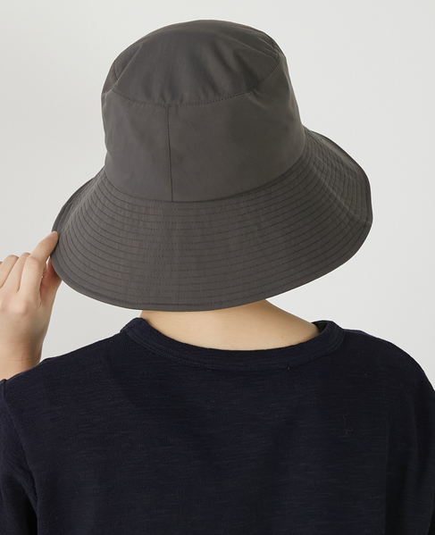 【ファブリックステッチハット】 詳細画像 ダークグレー 4