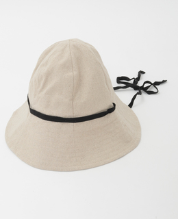 リボン付きパネルハット
