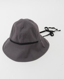 リボン付きパネルハット