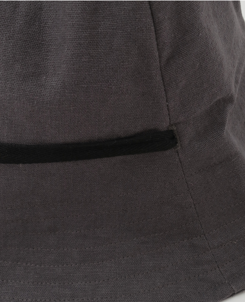 リボン付きパネルハット 詳細画像 ダークグレー 5