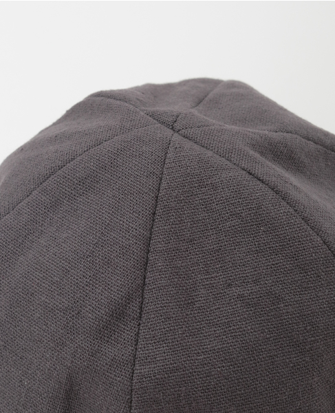 リボン付きパネルハット 詳細画像 ダークグレー 6