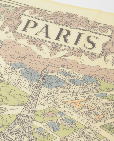 【BAGMATI/バグマティ】コットンスカーフ 詳細画像 イエロー 4