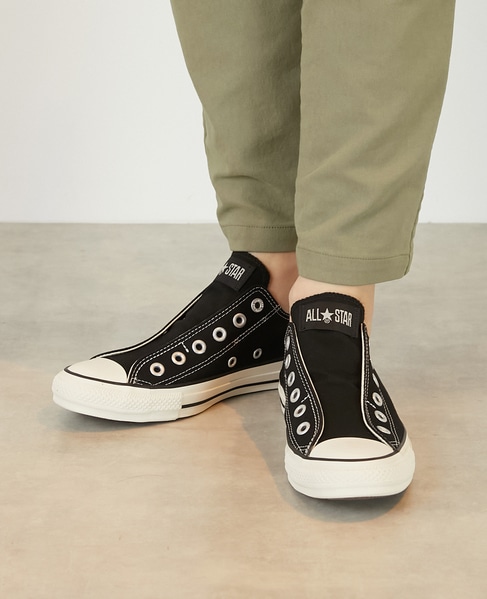 【CONVERSE/コンバース 】オールスター スリップ FE OX 詳細画像 ブラック 2