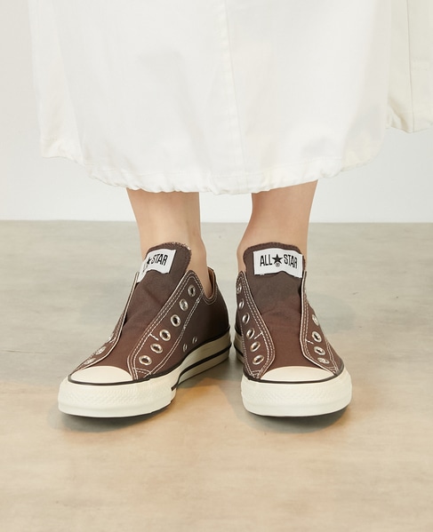 【CONVERSE/コンバース 】オールスター スリップ N OX 詳細画像 ダークブラウン 1