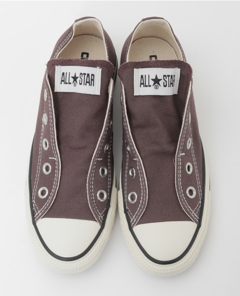 【CONVERSE/コンバース 】オールスター スリップ N OX 詳細画像 ダークブラウン 10
