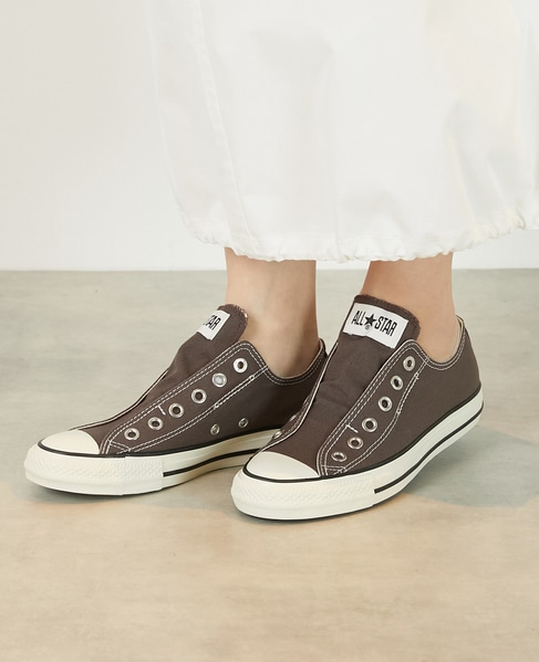 【CONVERSE/コンバース 】オールスター スリップ N OX 詳細画像 ダークブラウン 2