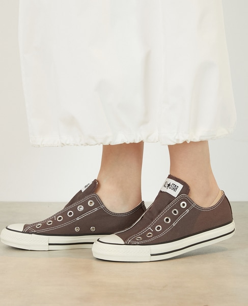 【CONVERSE/コンバース 】オールスター スリップ N OX 詳細画像 ダークブラウン 3