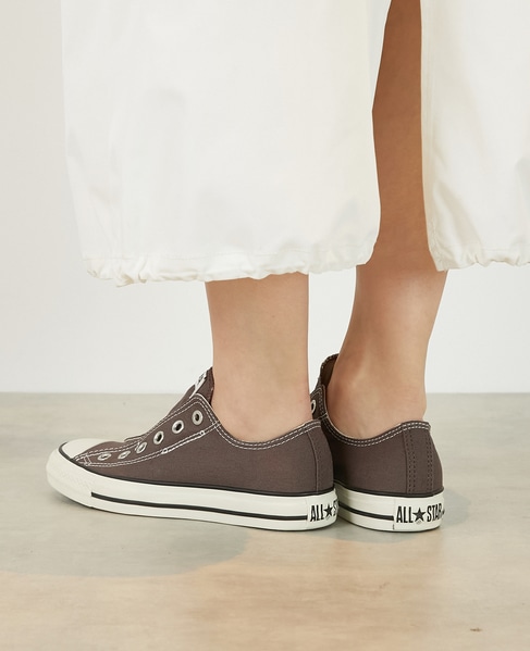 【CONVERSE/コンバース 】オールスター スリップ N OX 詳細画像 ダークブラウン 4