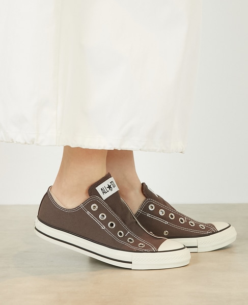 【CONVERSE/コンバース 】オールスター スリップ N OX 詳細画像 ダークブラウン 6