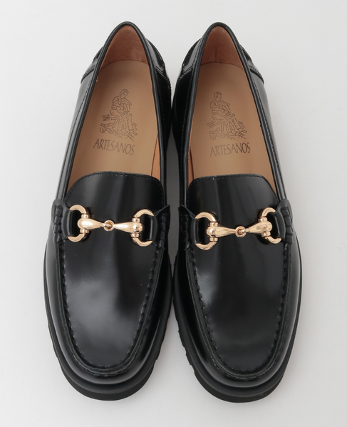 【ARTESANOS/アルテサノス】ビットローファー 詳細画像 ブラック 2