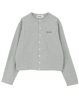 【Gymphlex/ジムフレックス】ショートクルーネックカーディガン