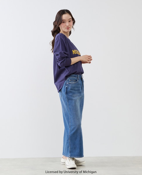 【GOOD ROCK SPEED/グッドロックスピード】UNIVERSITY OF MICHIGAN Tシャツ 詳細画像 ネイビー 12