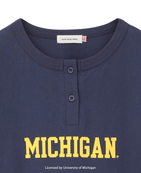 【GOOD ROCK SPEED/グッドロックスピード】UNIVERSITY OF MICHIGAN Tシャツ 詳細画像 ネイビー 15