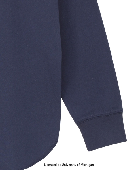 【GOOD ROCK SPEED/グッドロックスピード】UNIVERSITY OF MICHIGAN Tシャツ 詳細画像 ネイビー 16