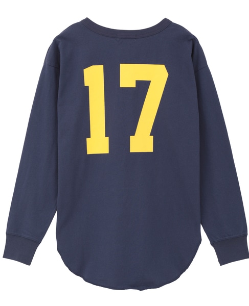 【GOOD ROCK SPEED/グッドロックスピード】UNIVERSITY OF MICHIGAN Tシャツ 詳細画像 ネイビー 2