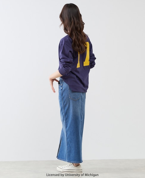 【GOOD ROCK SPEED/グッドロックスピード】UNIVERSITY OF MICHIGAN Tシャツ 詳細画像 ネイビー 9