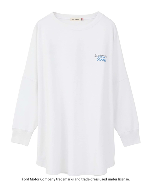 【GOOD ROCK SPEED/グッドロックスピード】FORD ロングスリーブTシャツ 詳細画像 ホワイト 12