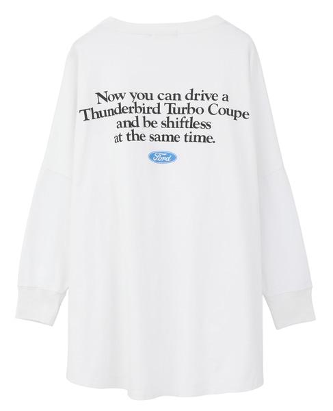 【GOOD ROCK SPEED/グッドロックスピード】FORD ロングスリーブTシャツ 詳細画像 ホワイト 2
