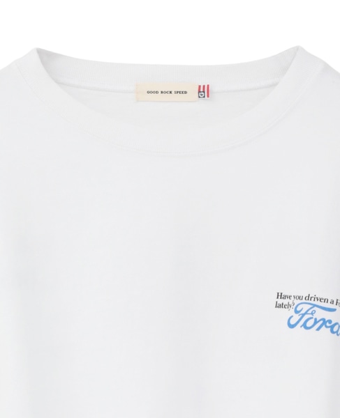 【GOOD ROCK SPEED/グッドロックスピード】FORD ロングスリーブTシャツ 詳細画像 ホワイト 3