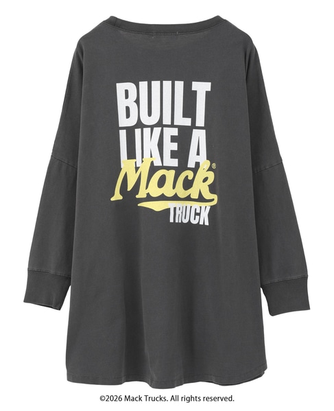 【GOOD ROCK SPEED/グッドロックスピード】MACK TRUCKS ロングスリーブTシャツ 詳細画像 チャコールグレー 13