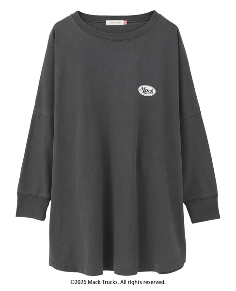 【GOOD ROCK SPEED/グッドロックスピード】MACK TRUCKS ロングスリーブTシャツ 詳細画像 チャコールグレー 14