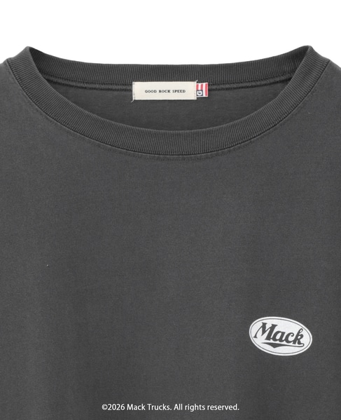 【GOOD ROCK SPEED/グッドロックスピード】MACK TRUCKS ロングスリーブTシャツ 詳細画像 チャコールグレー 15