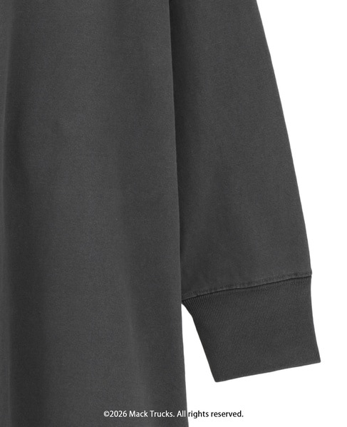 【GOOD ROCK SPEED/グッドロックスピード】MACK TRUCKS ロングスリーブTシャツ 詳細画像 チャコールグレー 16