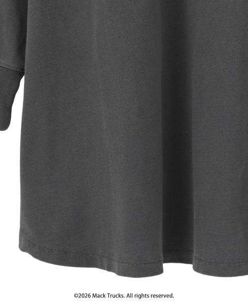 【GOOD ROCK SPEED/グッドロックスピード】MACK TRUCKS ロングスリーブTシャツ 詳細画像 チャコールグレー 17